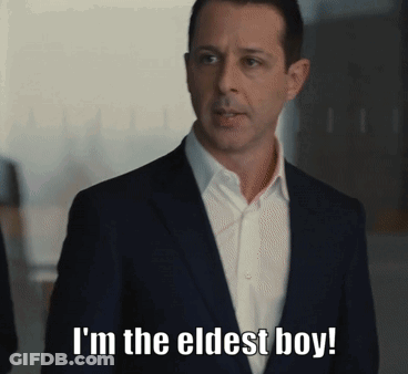 Man In Suit Says I'm The Oldest Boy GIF