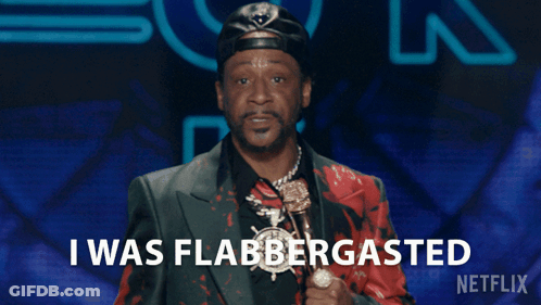 Man In Suit Says I Was Flabbergasted GIF