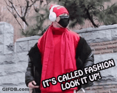 Man In Suit Says It's Called Style People GIF