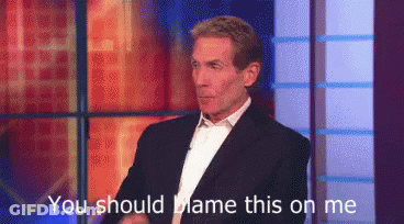 Man In Suit Says Name This On TV GIF