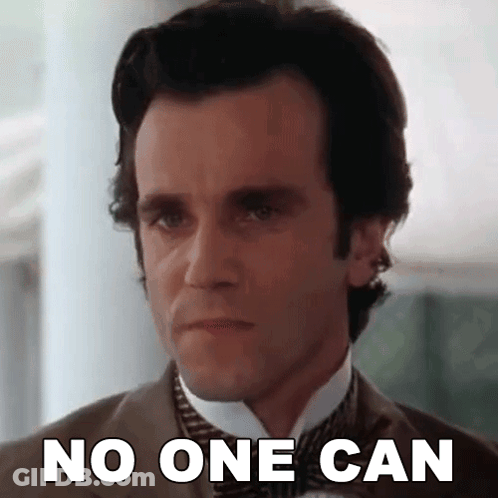 Man In Suit Says No One Can GIF