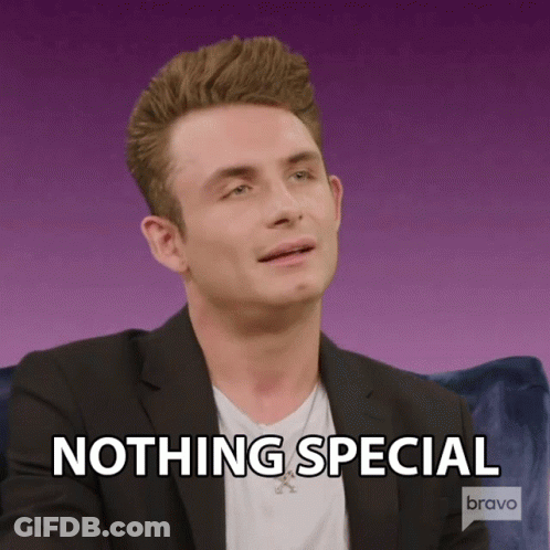 Man In Suit Says Nothing Special Bravo GIF