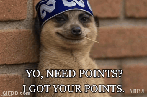 Man In Suit Says Oh Man So Many Points Being Made In Yellow Letters GIF