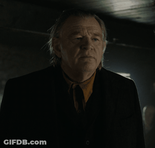 Man In Suit Says Please Don't Talk To Me No More GIF