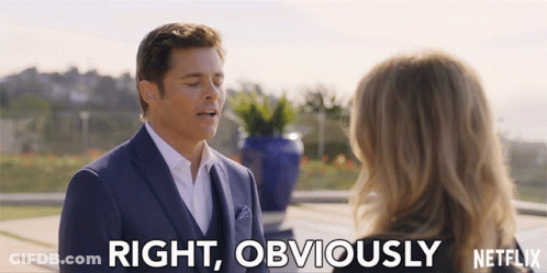 Man In Suit Says Right GIF