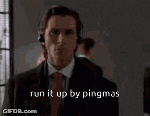 Man In Suit Says Run It Up By Pingmas GIF
