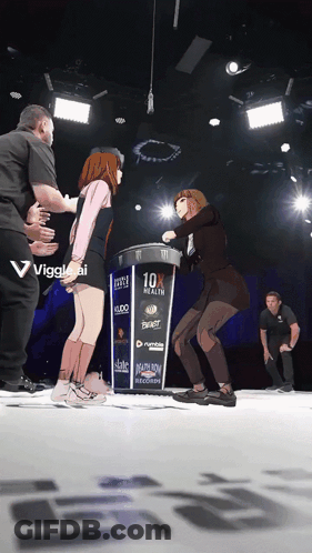 Man In Suit Says She Is A Liar GIF