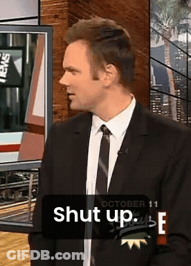 Man In Suit Says Shut Up October 11Th GIF