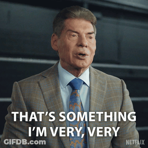 Man In Suit Says That's Something I'm Very Very GIF