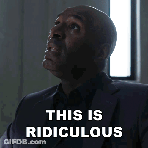 Man In Suit Says This Is Ridiculous GIF