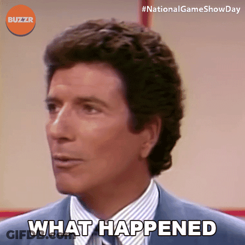 Man In Suit Says What Happened GIF