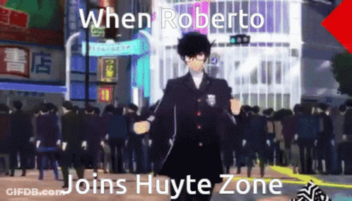 Man In Suit Says When Roberto Joins Huyte Zone GIF