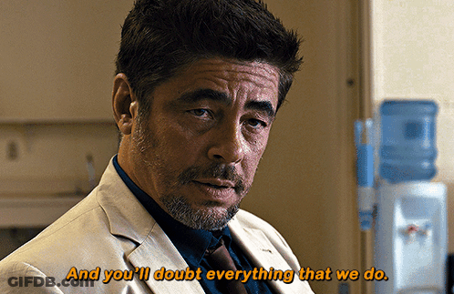 Man In Suit Says You'll Doubt Everything GIF