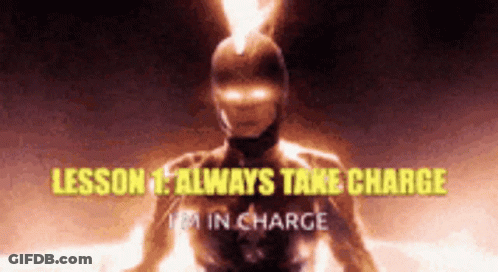 Man In Suit Says You're The Agent In Charge GIF