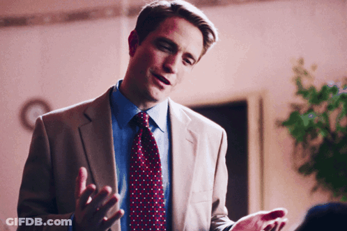 Man In Suit Says You See How This Looks Right GIF
