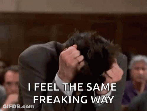Man In Suit Scratching Head Says I Feel The Same Freaking Way GIF