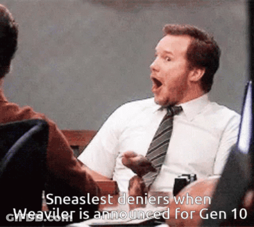Man In Suit Shocked By Weaviler Announcement GIF
