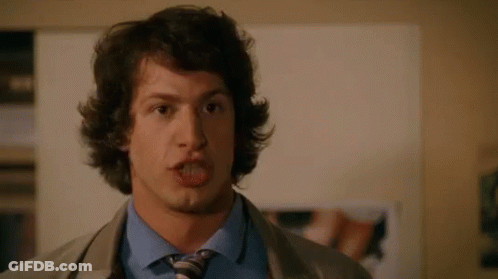Man In Suit Shouting Cool GIF