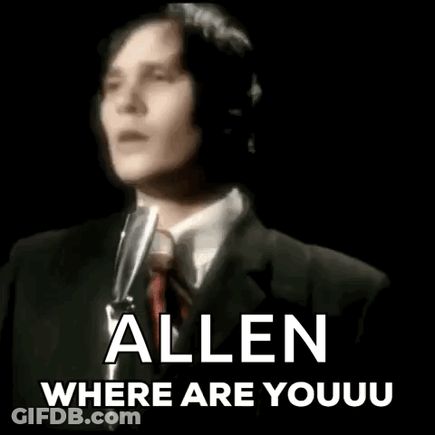 Man In Suit Singing Into Microphone GIF