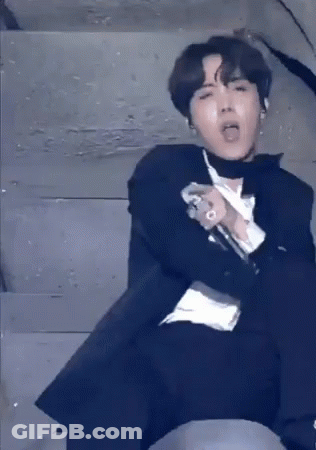 Man In Suit Singing Into Microphone GIF