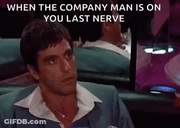 Man In Suit Sitting In Car GIF
