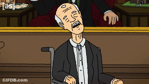 Man In Suit Sitting In Chair Last GIF