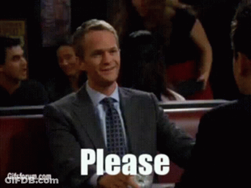 Man In Suit Sitting With Whiskey Saying Please GIF