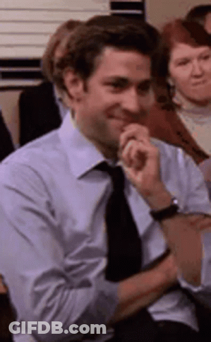 Man In Suit Smiling GIF