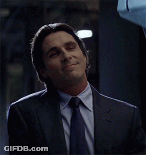 Man In Suit Smiling Looking Up GIF