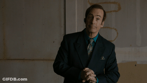 Man In Suit Smiling Saying You Got It GIF