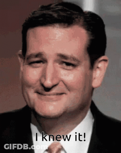 Man In Suit Smiling Says I Knew It GIF