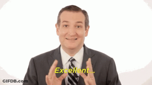 Man In Suit Smiling With Eyes Closed GIF