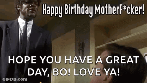 Man In Suit Standing Beside Another Man GIF