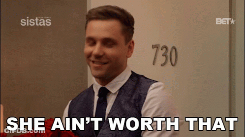 Man In Suit Standing In Front Of Door Saying 730 GIF