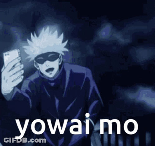 Man In Suit Taking Selfie Saying Yowaimo GIF