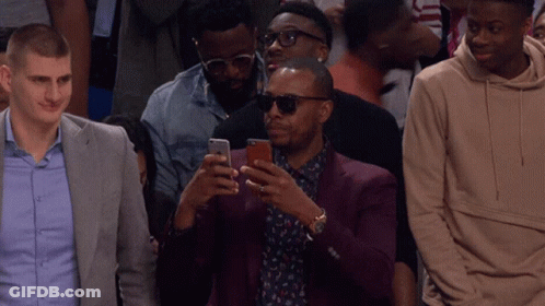 Man In Suit Taking Selfie GIF
