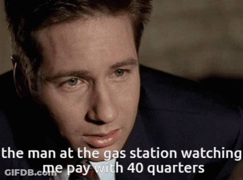 Man In Suit Talking About Paying 40 Quarters GIF