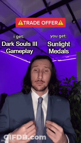 Man In Suit Talking About Trade Offer GIF