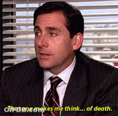 Man In Suit Talking By Window GIF