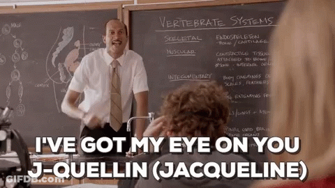 Man In Suit Talking In Classroom GIF