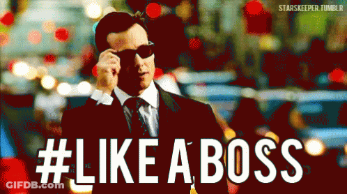 Man In Suit Talking On Cell Phone Like A Boss GIF