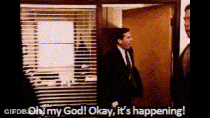 Man In Suit Talking To Another GIF