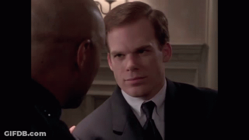 Man In Suit Talking To Another GIF