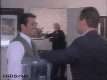Man In Suit Talking To Another Man In Suit GIF