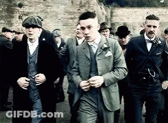 Man In Suit Talking To Another Man GIF