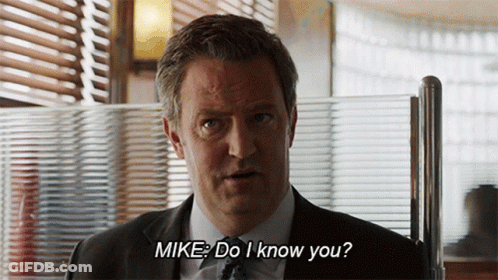 Man In Suit Talking To Mike Do I Know You GIF