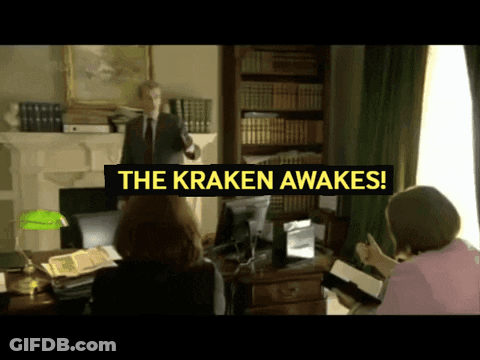 Man In Suit The Kraken Awakes GIF
