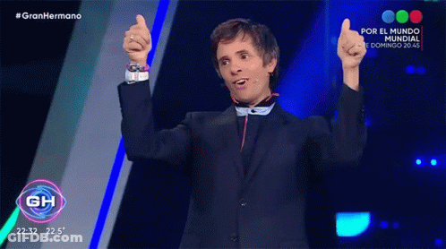Man In Suit Thumbs Up Gran Hermano GIF