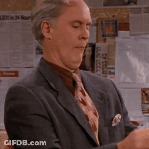 Man In Suit Tie Bulletin Board 8,000 In 24 Hours GIF