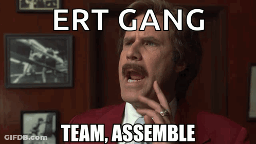 Man In Suit Tie Ert Gang Team Assemble GIF